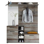 GARDEROBE Braun  - Braun, LIFESTYLE, Glas (150/200/38cm) - Carryhome