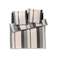 WENDEBETTWÄSCHE 3-teilig Makosatin 200/200 cm  - Schwarz, Design, Textil (200/200cm) - Joop!