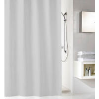 DUSCHVORHANG 120/200 cm  - Hellgrau, Basics, Textil (120/200cm) - Kleine Wolke