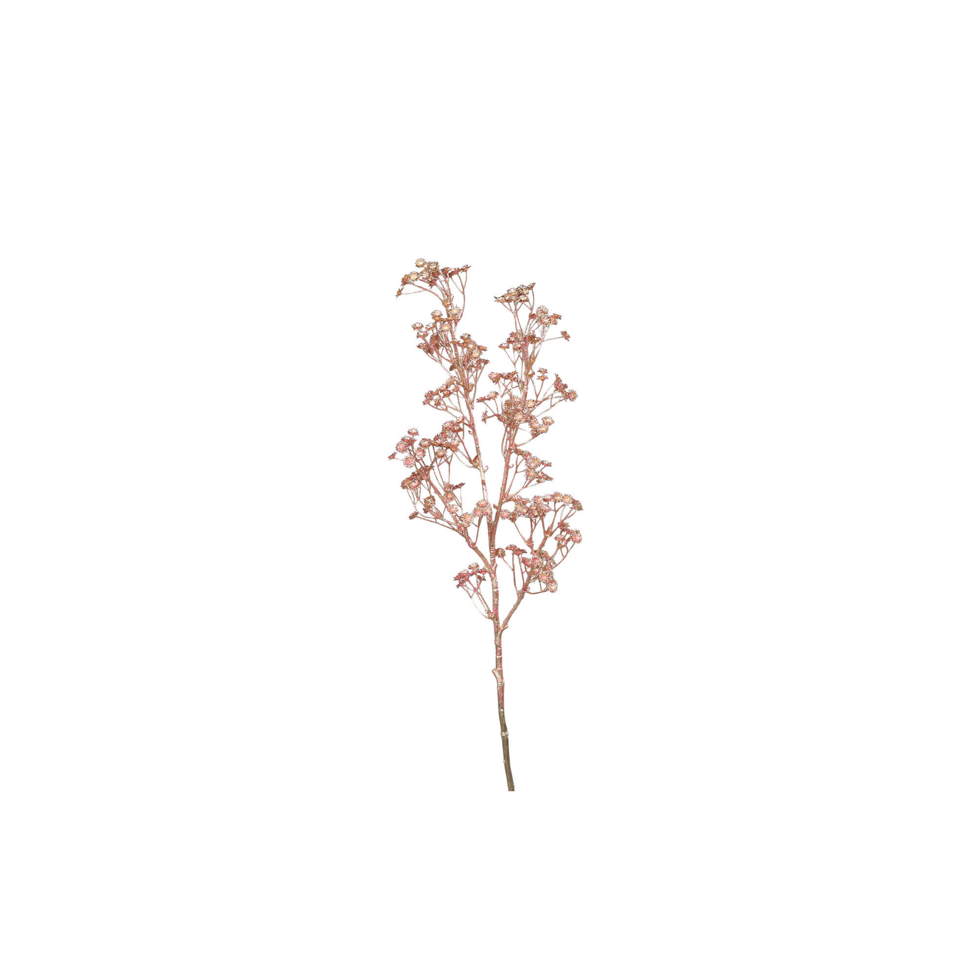 KUNSTBLUME - Roségold, Basics, Kunststoff (62cm)