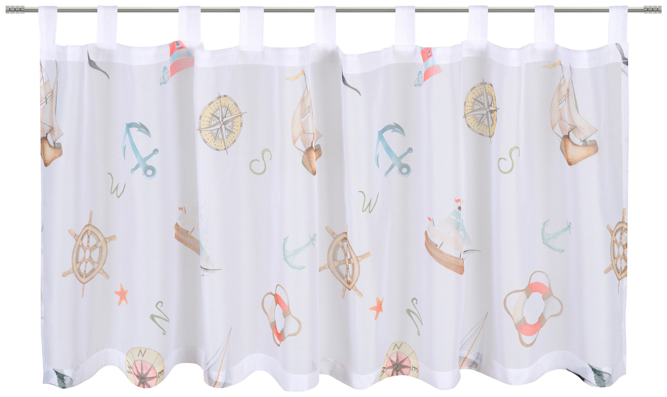 KURZGARDINE    145/50 cm  - Multicolor, LIFESTYLE, Textil (145/50cm) - Esposa