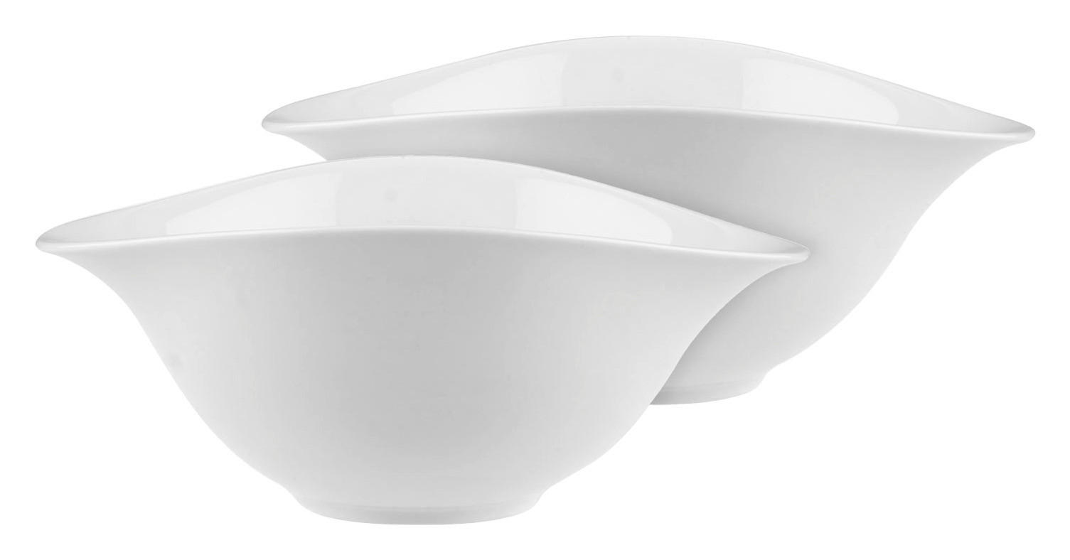 SET GLOBOKIH KROŽNIKOV  Vapiano  porcelan  - bela, Design, keramika (18cm) - Villeroy & Boch