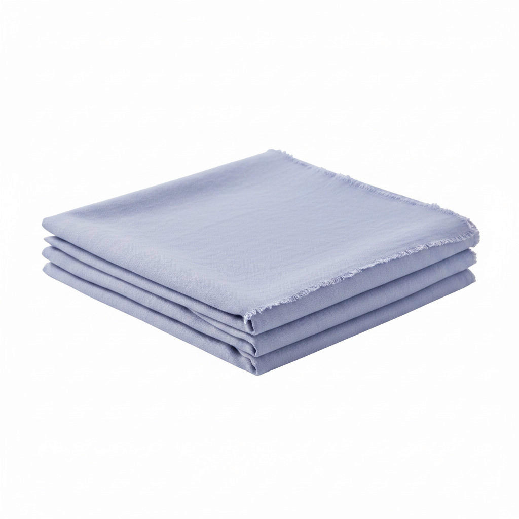 LEINENBETTTUCH 150/250 cm  - Azurblau, Basics, Textil (150/250cm)