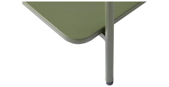 COUCHTISCH 110/55/34 cm rechteckig Olivgrün - Olivgrün, Basics, Metall (110/55/34cm) - Xora