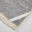 FLACHWEBETEPPICH 80/150 cm Olivia  - Weiß/Grau, LIFESTYLE, Textil (80/150cm) - Novel