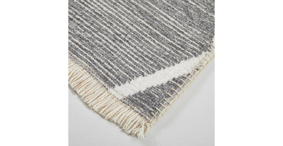 LÄUFER 80/250 cm Olivia Weiß, Grau, Taupe - Taupe/Weiß, LIFESTYLE, Textil (80/250cm) - Novel