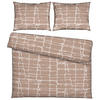 POSTELJINA 200/200 cm  CREST  - taupe, Konvencionalno, tekstil (200/200cm) - Esposa