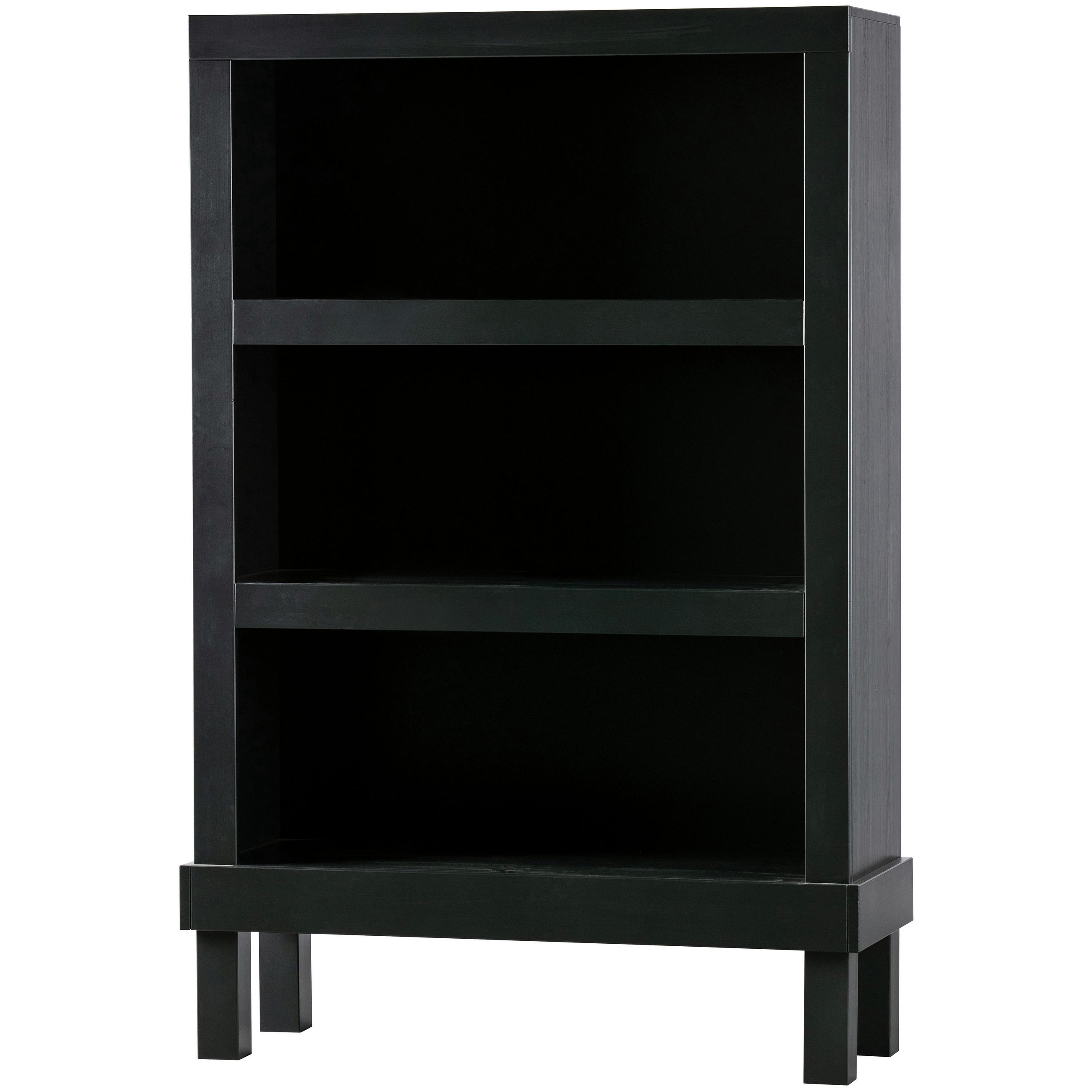 KOMMODE Bonk, 107/160/39 cm,  - Schwarz, Design, Holz (107/160/39cm) - Livetastic