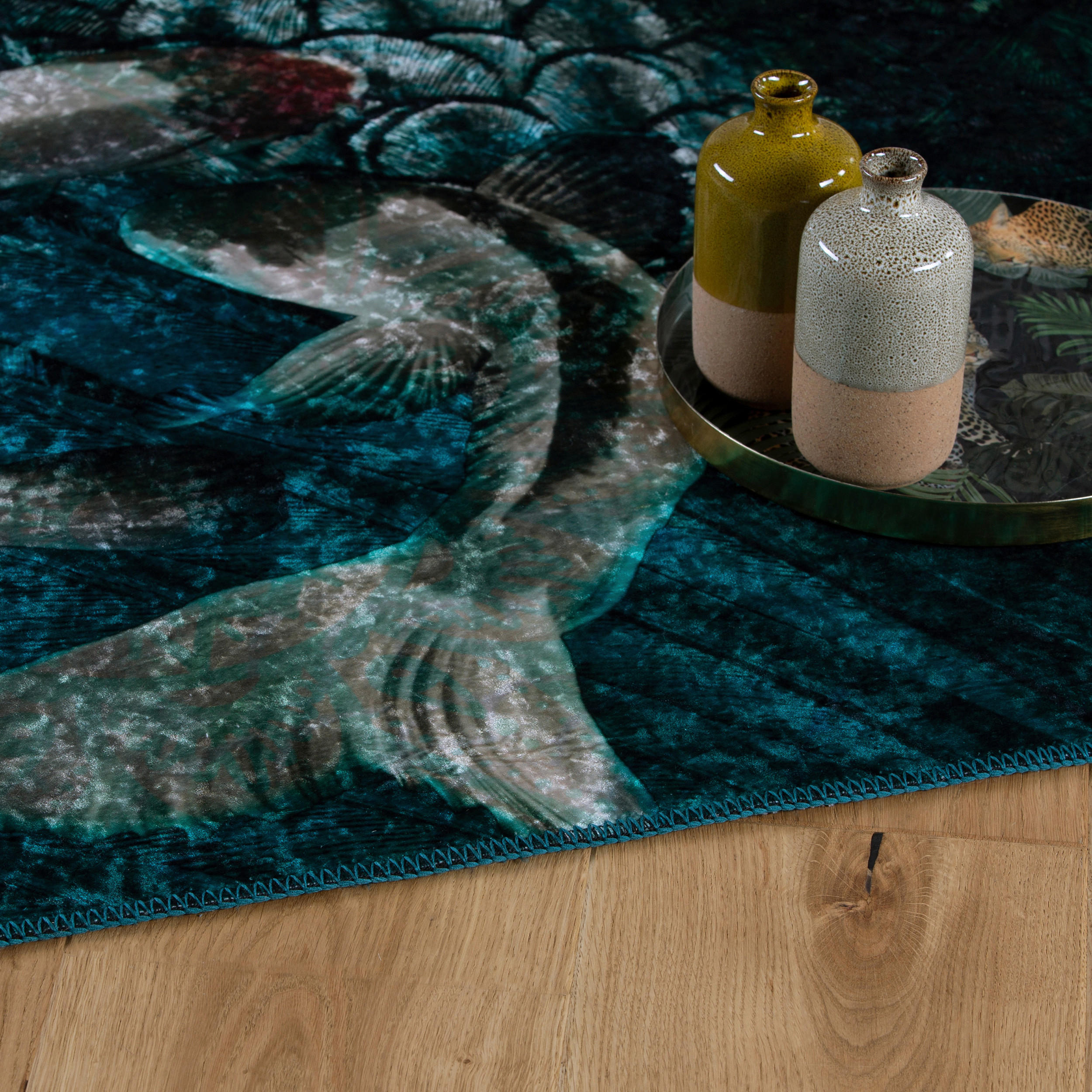 FLACHWEBETEPPICH 120/170 cm My Exotic  - Multicolor, Trend, Kunststoff/Textil (120/170cm) - Novel
