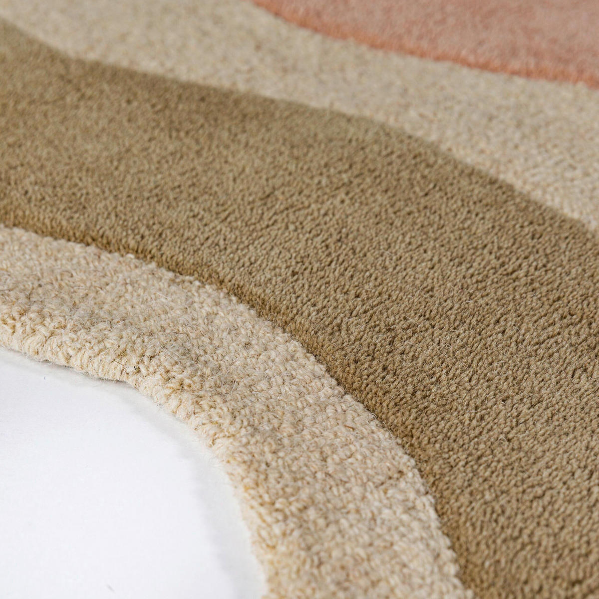 WOLLTEPPICH 200/290 cm Cascade Multicolor organisch  - Multicolor, Basics, Textil (200/290cm) - Flair Rugs