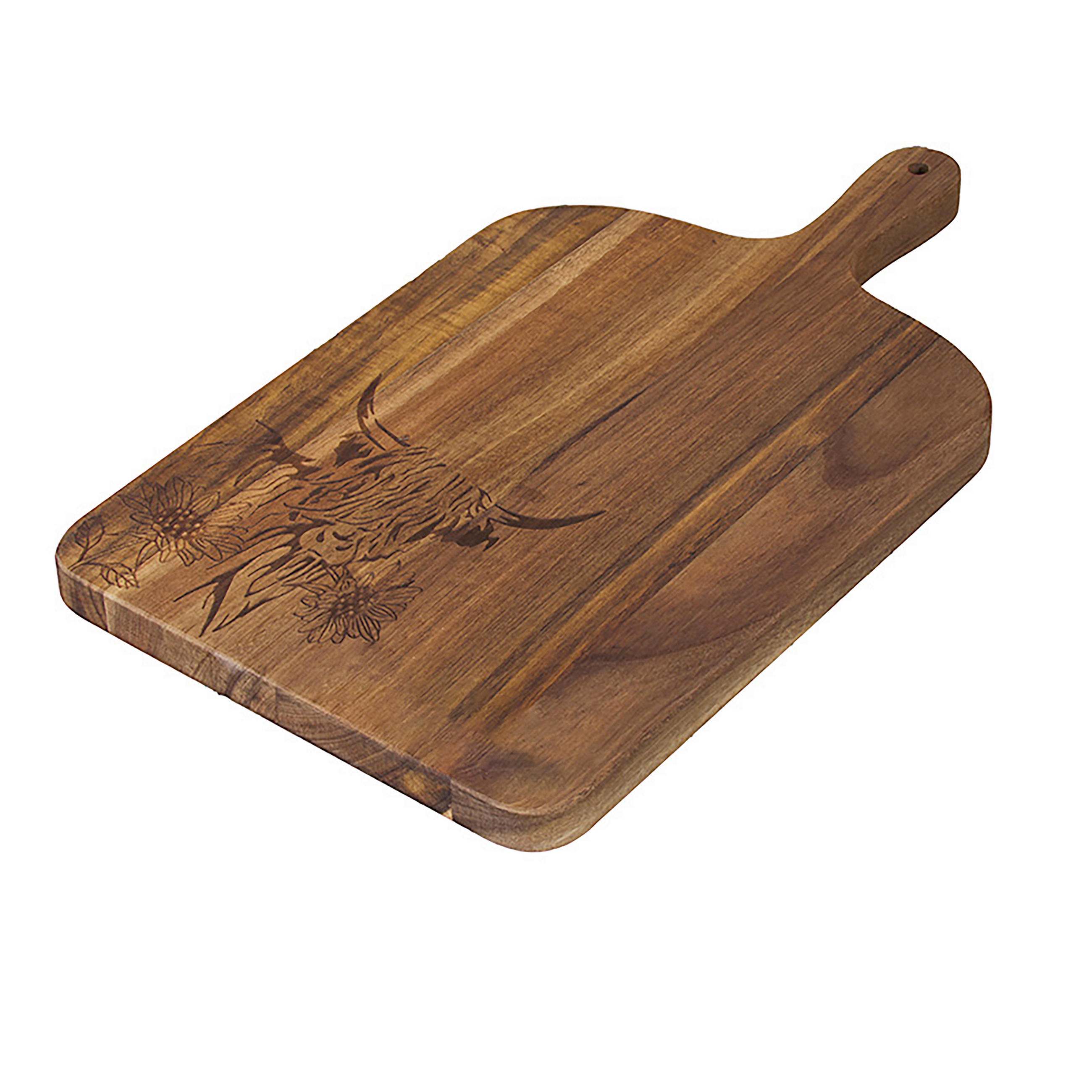 DEKOTABLETT   22,9/40,6/2 cm   - Akaziefarben, Trend, Holz (22,9/40,6/2cm) - Ambia Home