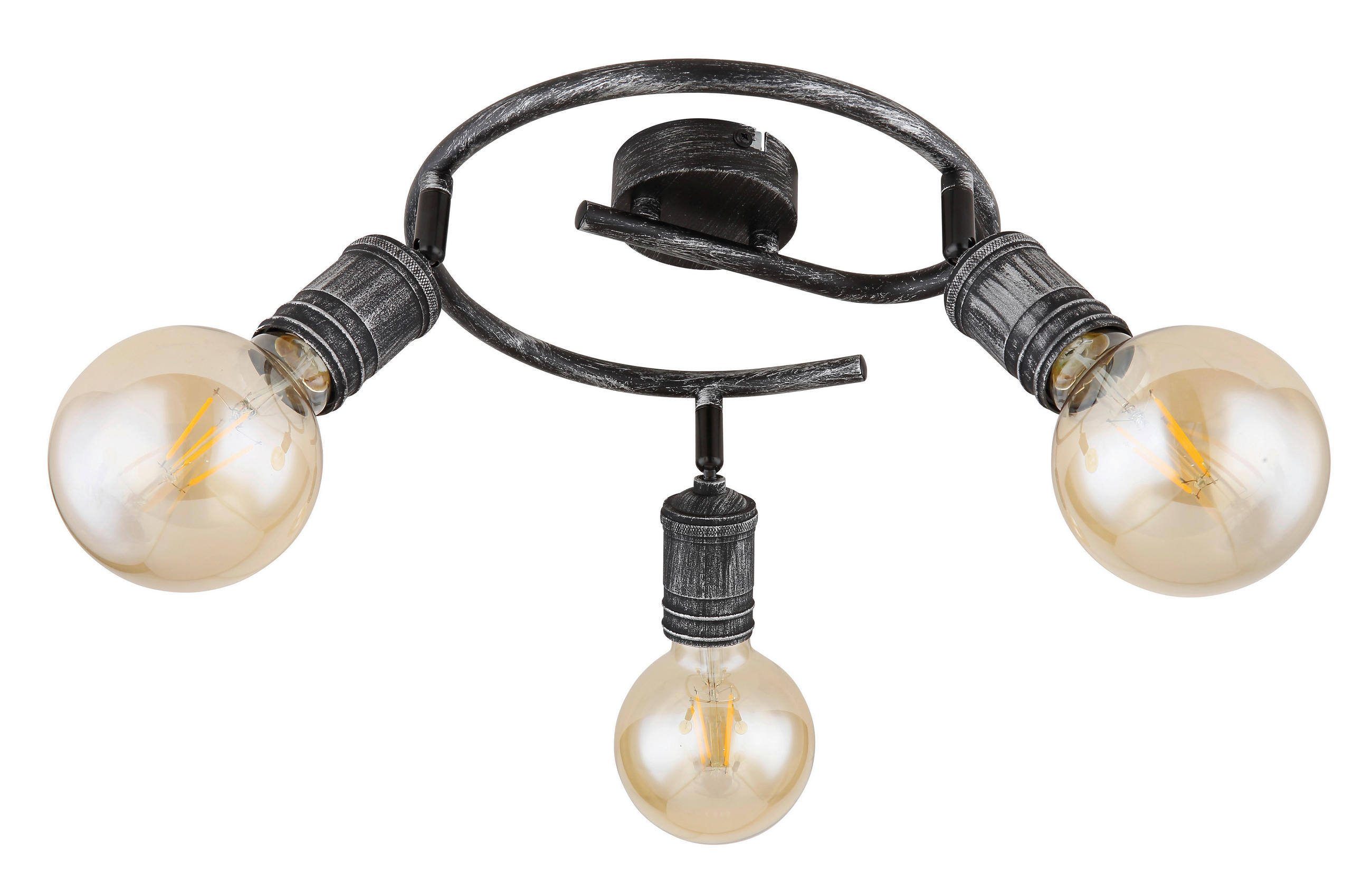 SPOTLIGHT Ottilie 25/11 cm   - nickelfärgad, Basics, metall (25/11cm) - Globo