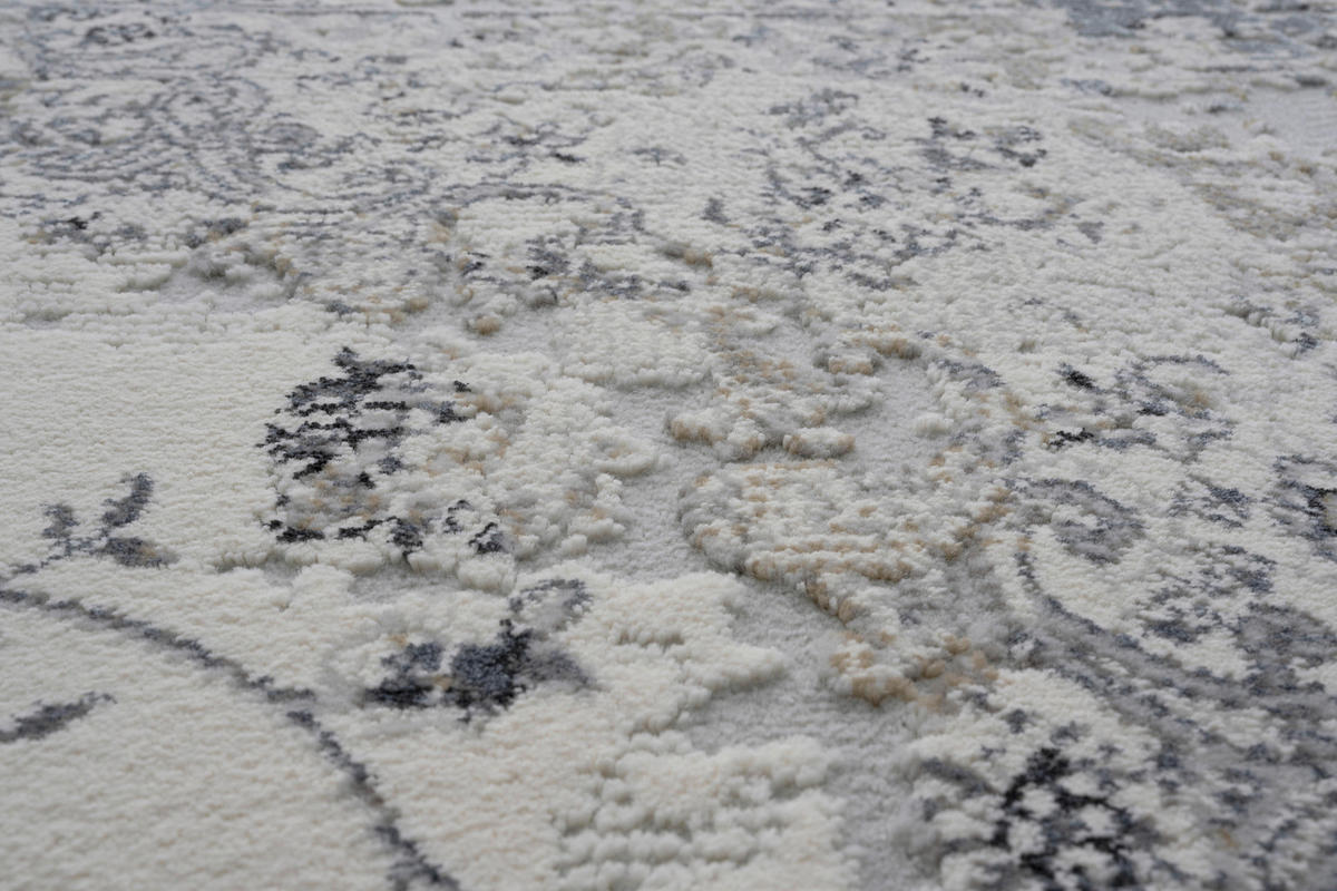 WEBTEPPICH 240/330 cm Samira Creme, Grau, Hellgrau  - Creme/Hellgrau, Design, Textil (240/330cm)