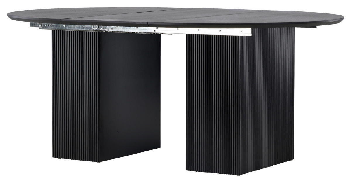 MATBORD i trämaterial 180/130/75 cm   - svart, Design, trämaterial/trä (180/130/75cm) - Livetastic