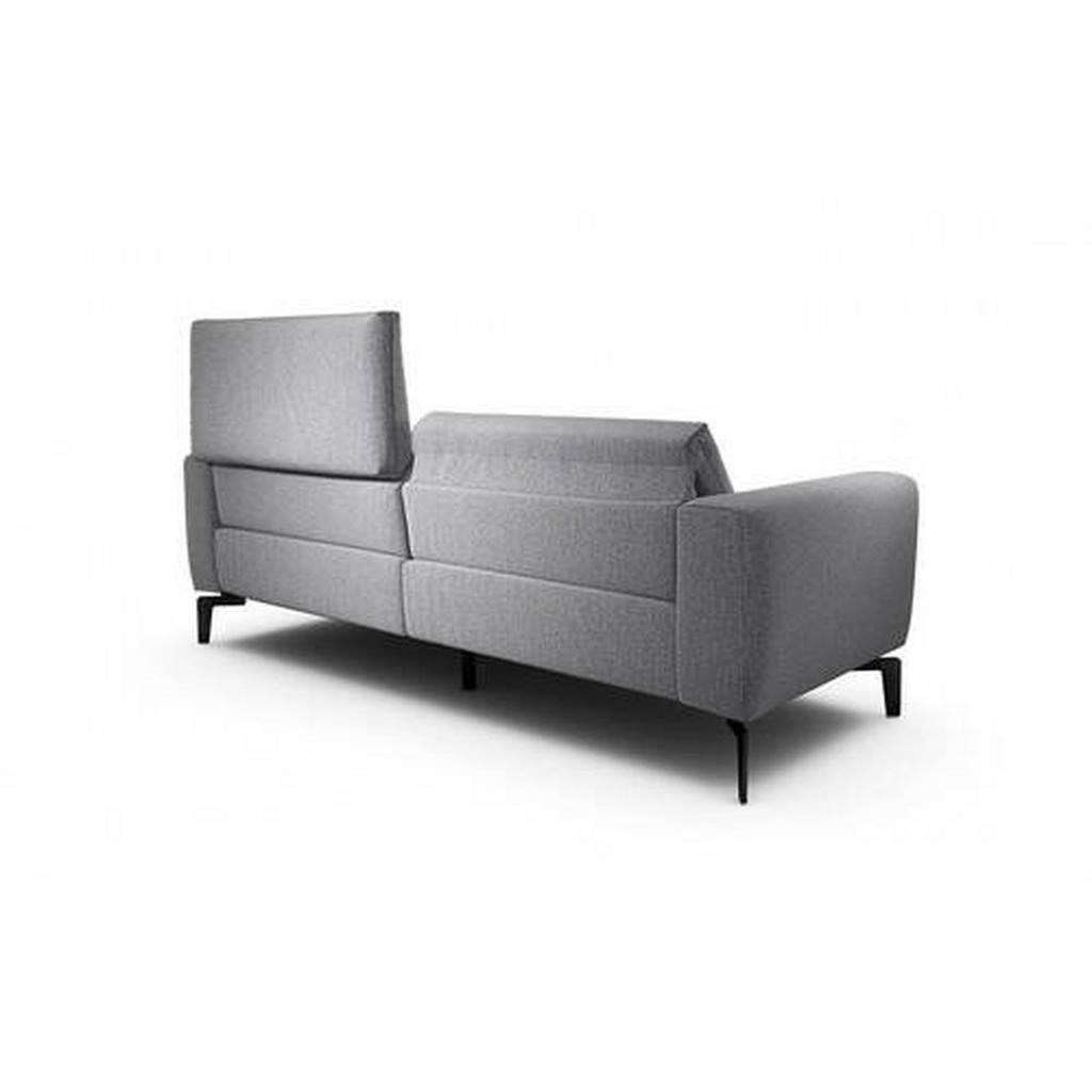 Thumbnail - Sensoo 2,5-Sitzer Cosy, Anthrazit, Textil, 220x86x86-94 cm, Stoffauswahl, Armteil links, rechts, Wohnzimmer, Sofas & Cou...