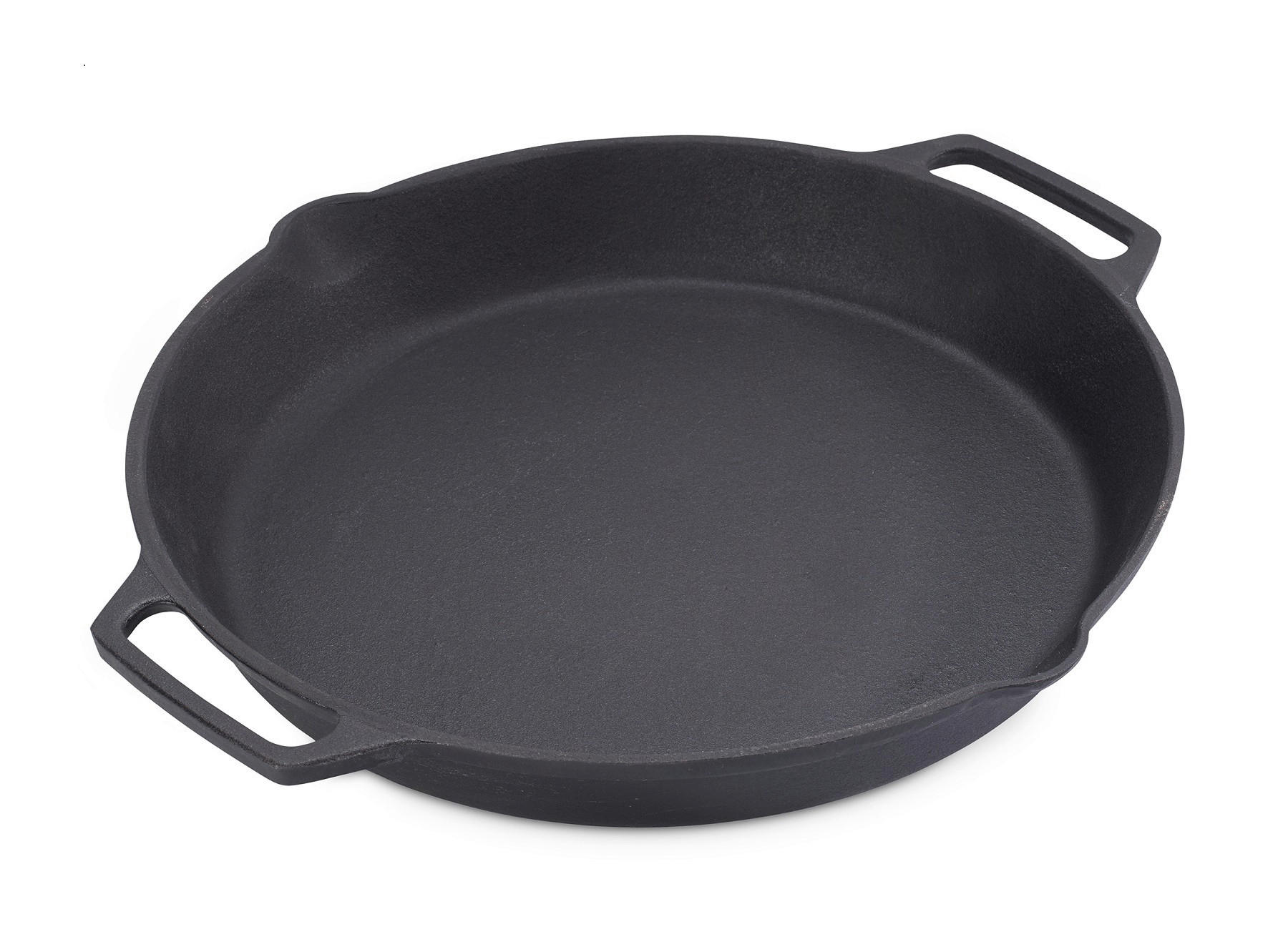 Grill-Servierpfanne Emaille  - Schwarz, Trend, Metall (35/5cm) - Echtwerk