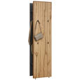 GARDEROBE 2-teilig  in 51,9/205,5/37,1 cm  - Eichefarben/Graphitfarben, Design, Holz/Holzwerkstoff (51,9/205,5/37,1cm) - Dieter Knoll