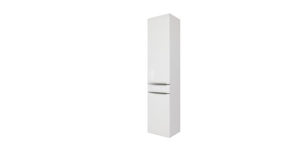 HOCHSCHRANK 40/180/35 cm - Edelstahlfarben/Silberfarben, KONVENTIONELL, Holzwerkstoff/Kunststoff (40/180/35cm) - Xora