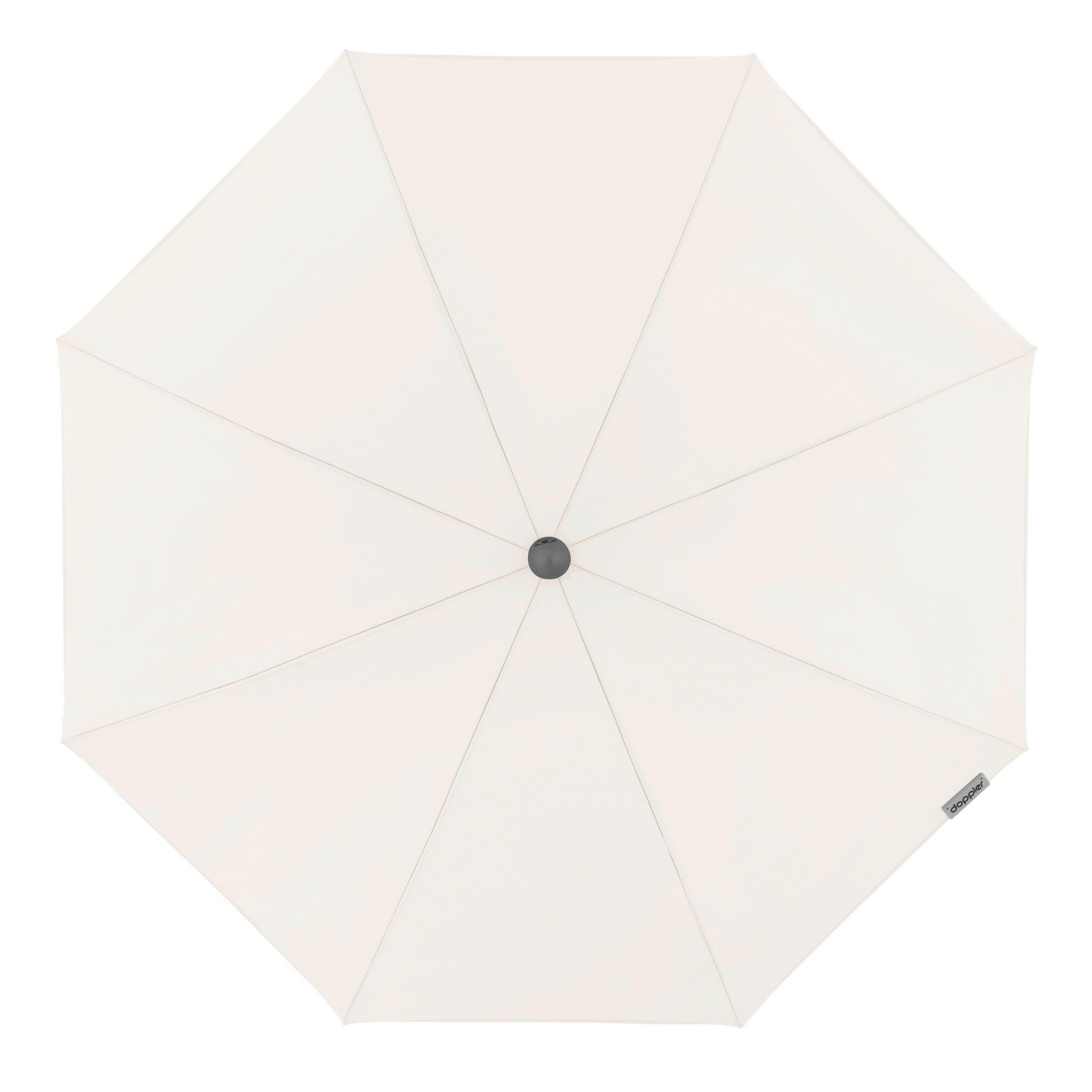 Thumbnail - Doppler Sonnenschirm, Natur, Silber, Textil, 200x200 cm, höhenverstellbar, lichtecht, Knickgelenk, regenabweisend, UV-be...