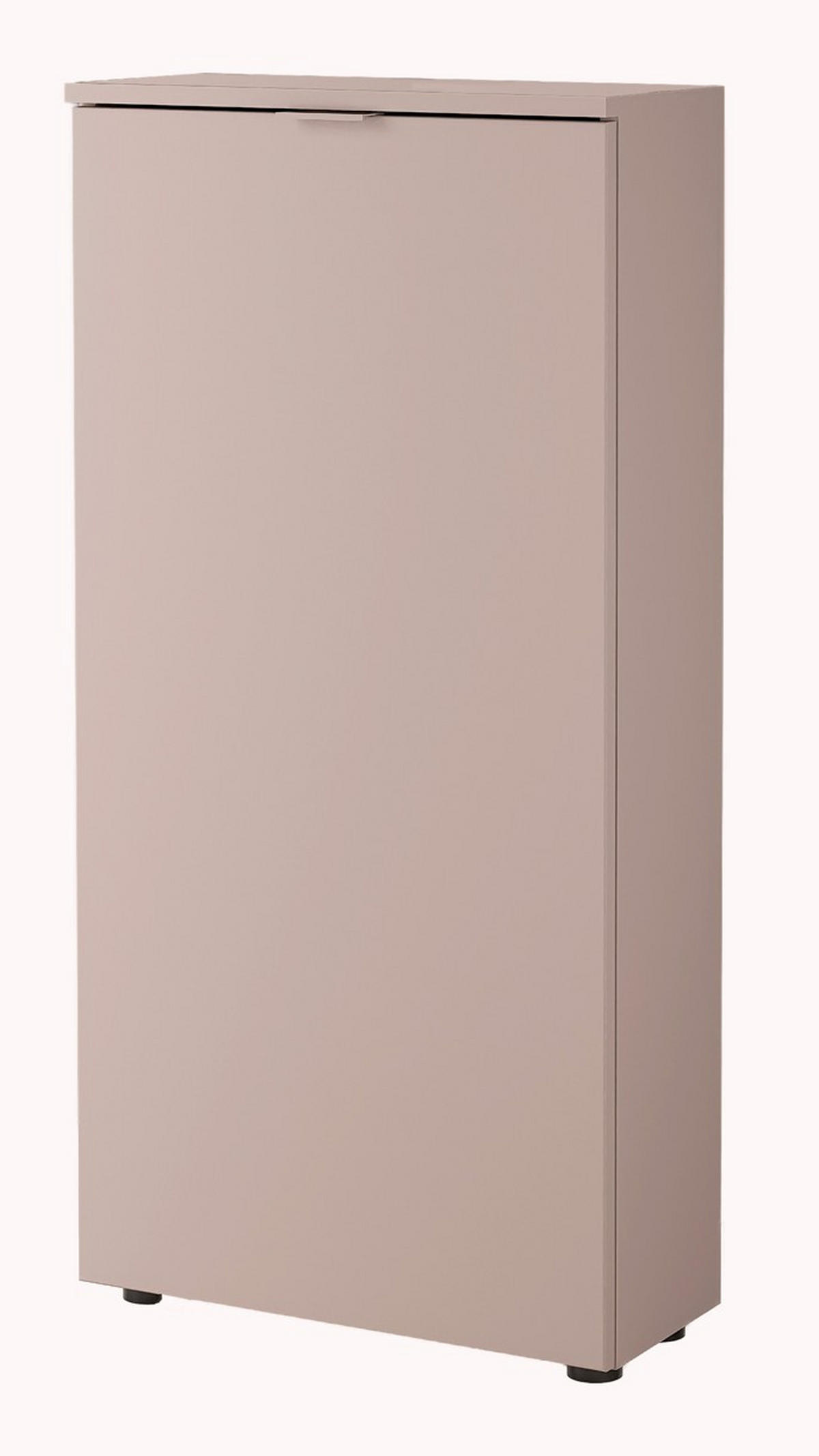 SCHUHSCHRANK  in 50/103/22 cm  - Beige/Schwarz, Design, Holzwerkstoff/Metall (50/103/22cm) - Livetastic