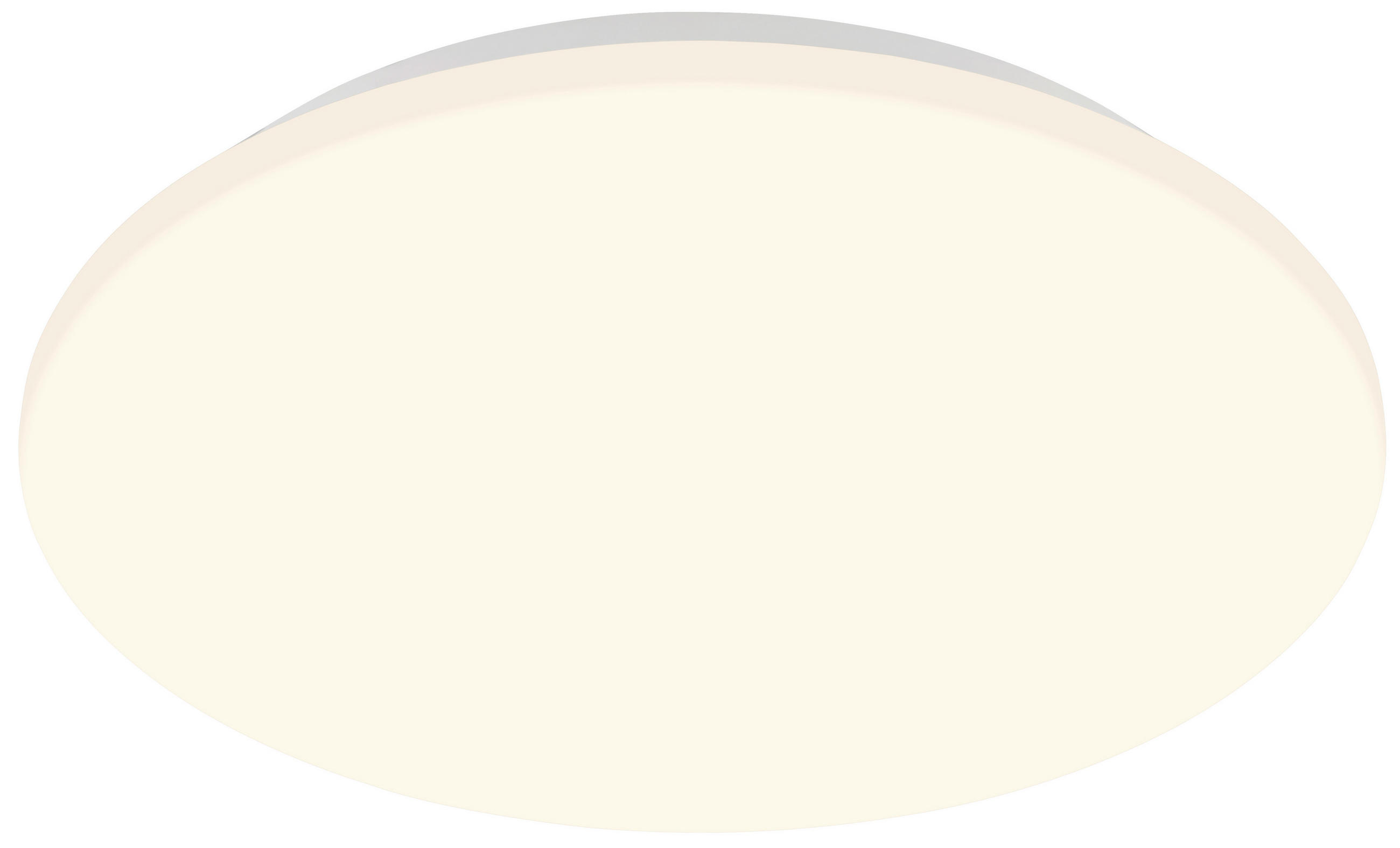 STROPNÍ LED SVÍTIDLO, 35/6 cm  - bílá, Design, plast (35/6cm)