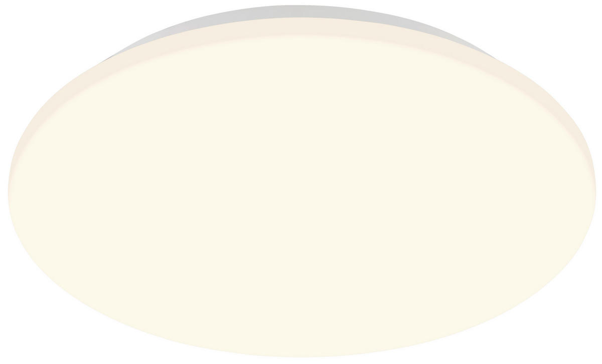 STROPNÍ LED SVÍTIDLO, 35/6 cm  - bílá, Design, plast (35/6cm)