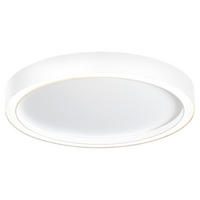 LED-DECKENLEUCHTE Aura  Smart 30/4 cm   - Weiß, Basics, Metall (30/4cm) - BOPP
