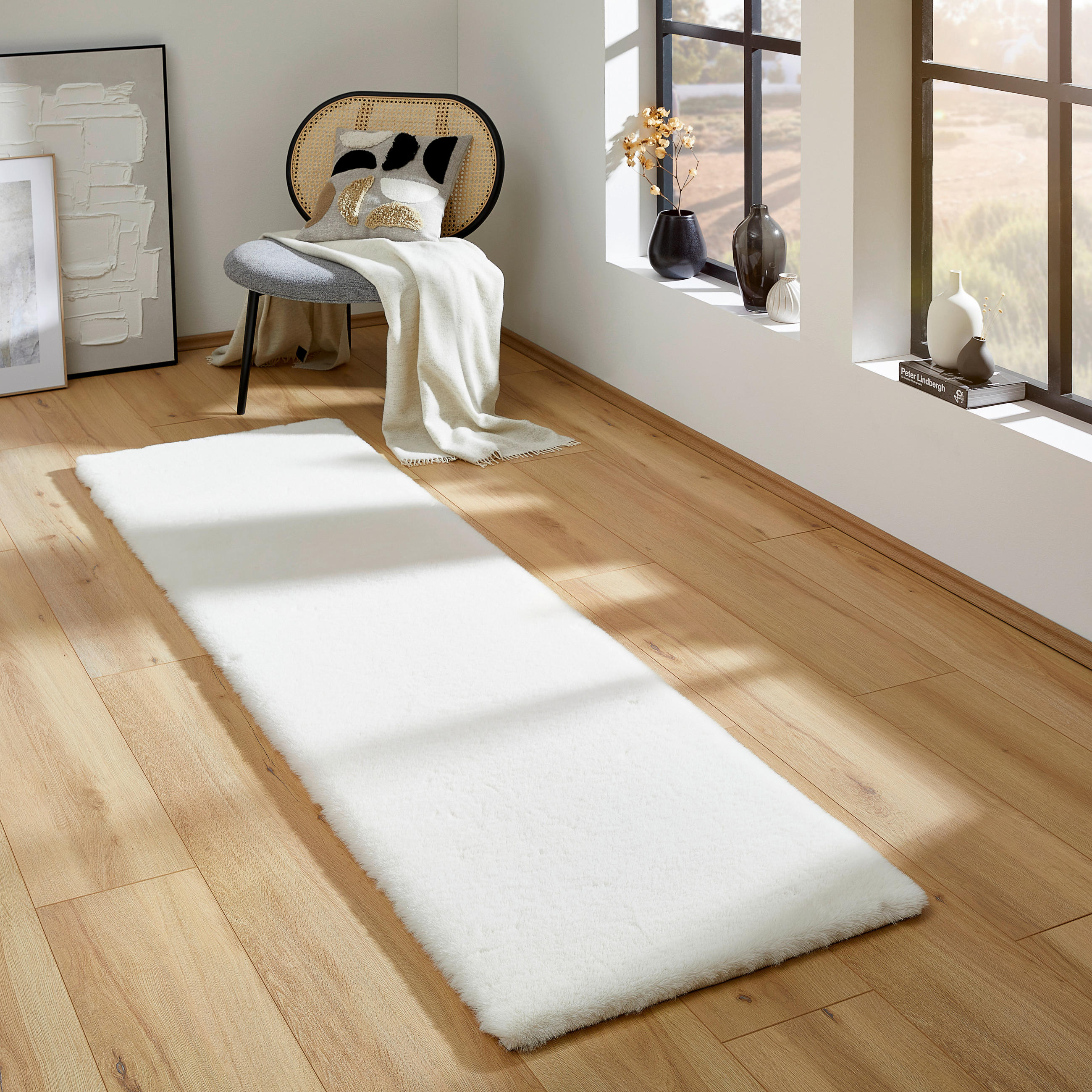 LÄUFER 66/240 cm  - Beige, Basics, Textil (66/240cm) - Novel