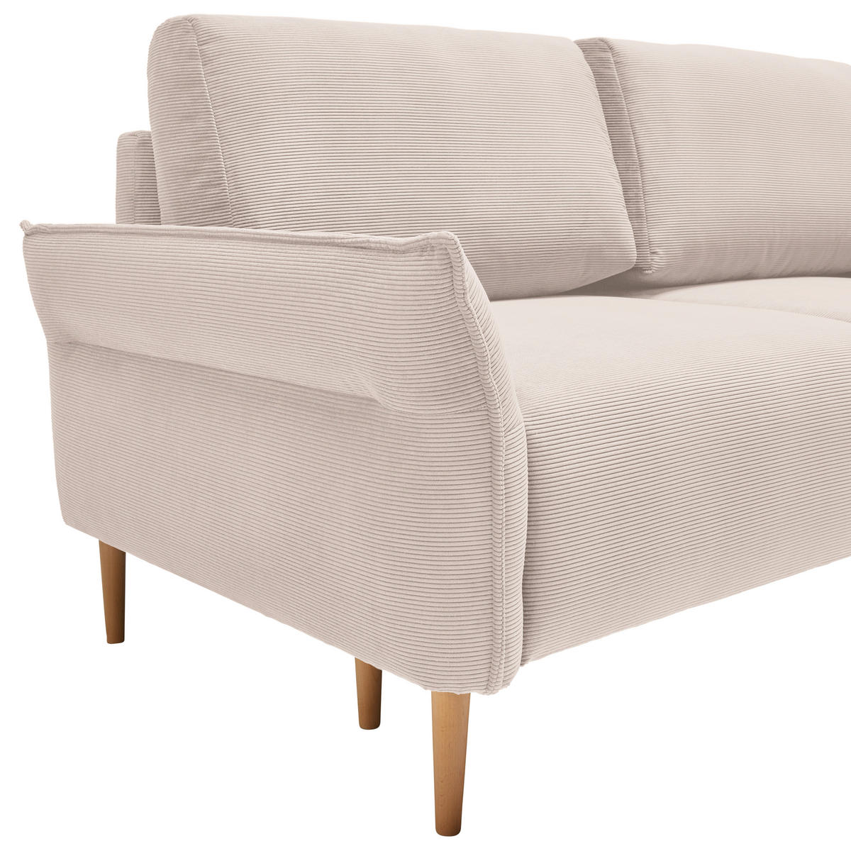 3-SITS SOFFA i manchester greige  - greige/naturfärgad, Modern, trä/textil (183/85/92cm) - MID.YOU