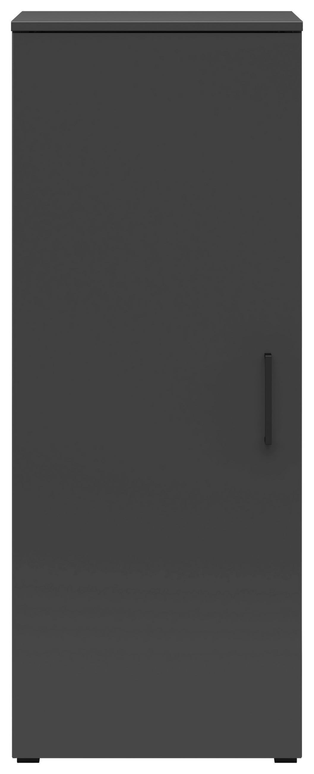 KOMMODE  in 45/115/40 cm  - Anthrazit/Schwarz, MODERN, Holzwerkstoff/Kunststoff (45/115/40cm) - Carryhome