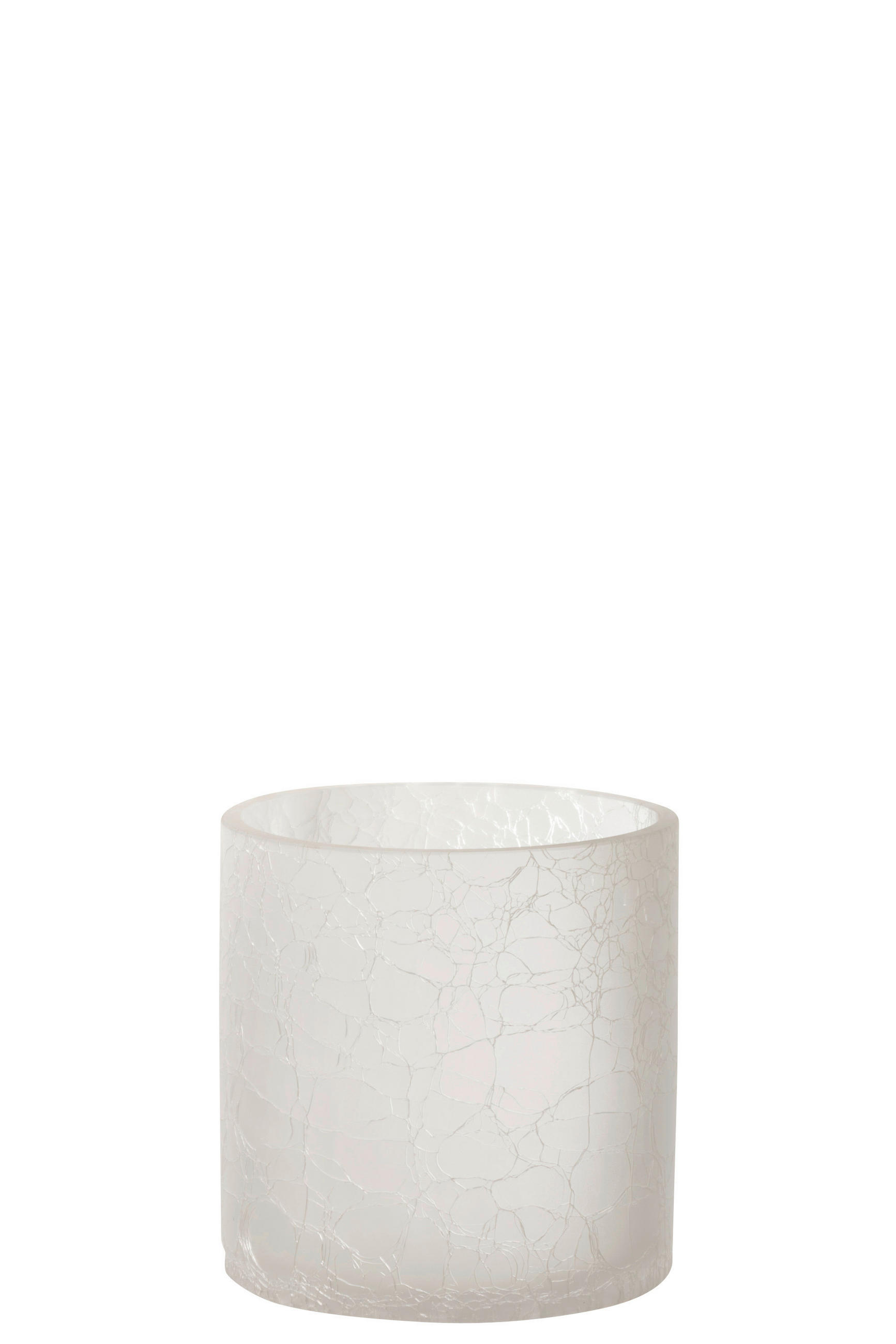 WINDLICHT - Weiss, Basics, Glas (12/12/12cm)