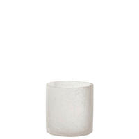 WINDLICHT - Weiss, Basics, Glas (12/12/12cm)