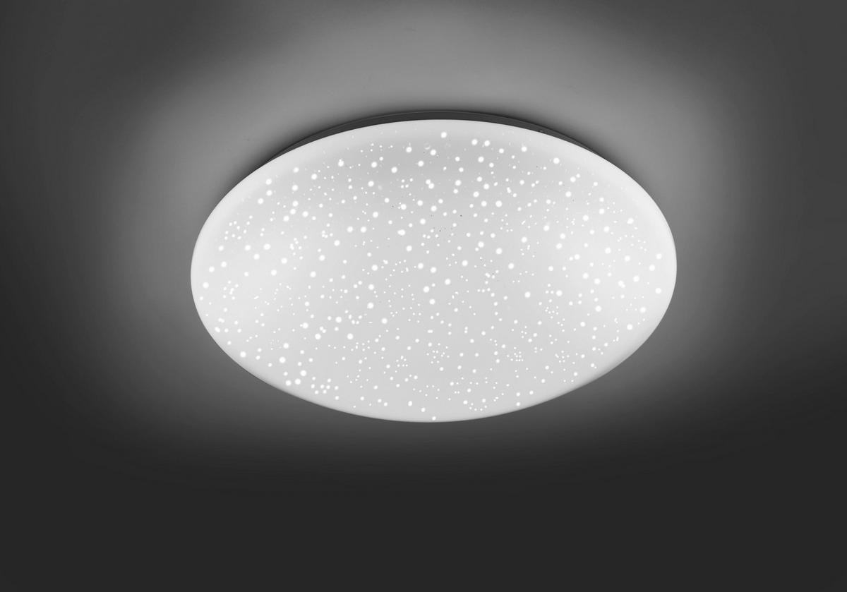LED-DECKENLEUCHTE 39/39/12 cm   - Weiß, Basics, Kunststoff (39/39/12cm)