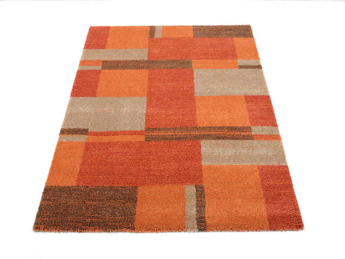 LÄUFER 80/250 cm Palazzo Bloc  - Terracotta, Design, Textil (80/250cm) - Novel