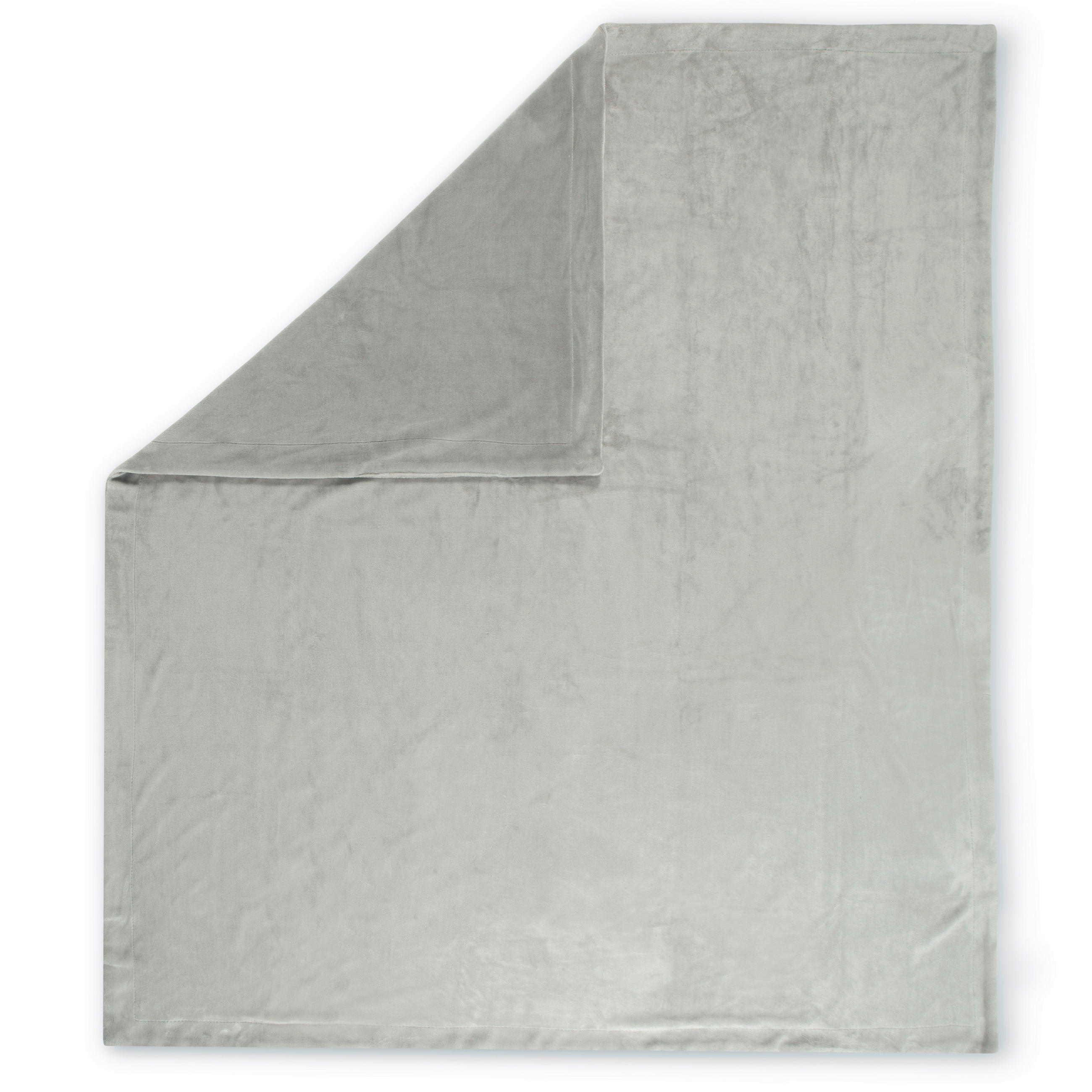 PLAID HIP 160/180 cm  - Hellgrau/Grau, Basics, Textil (160/180cm)