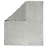 PLAID HIP 160/180 cm  - Hellgrau/Grau, Basics, Textil (160/180cm)