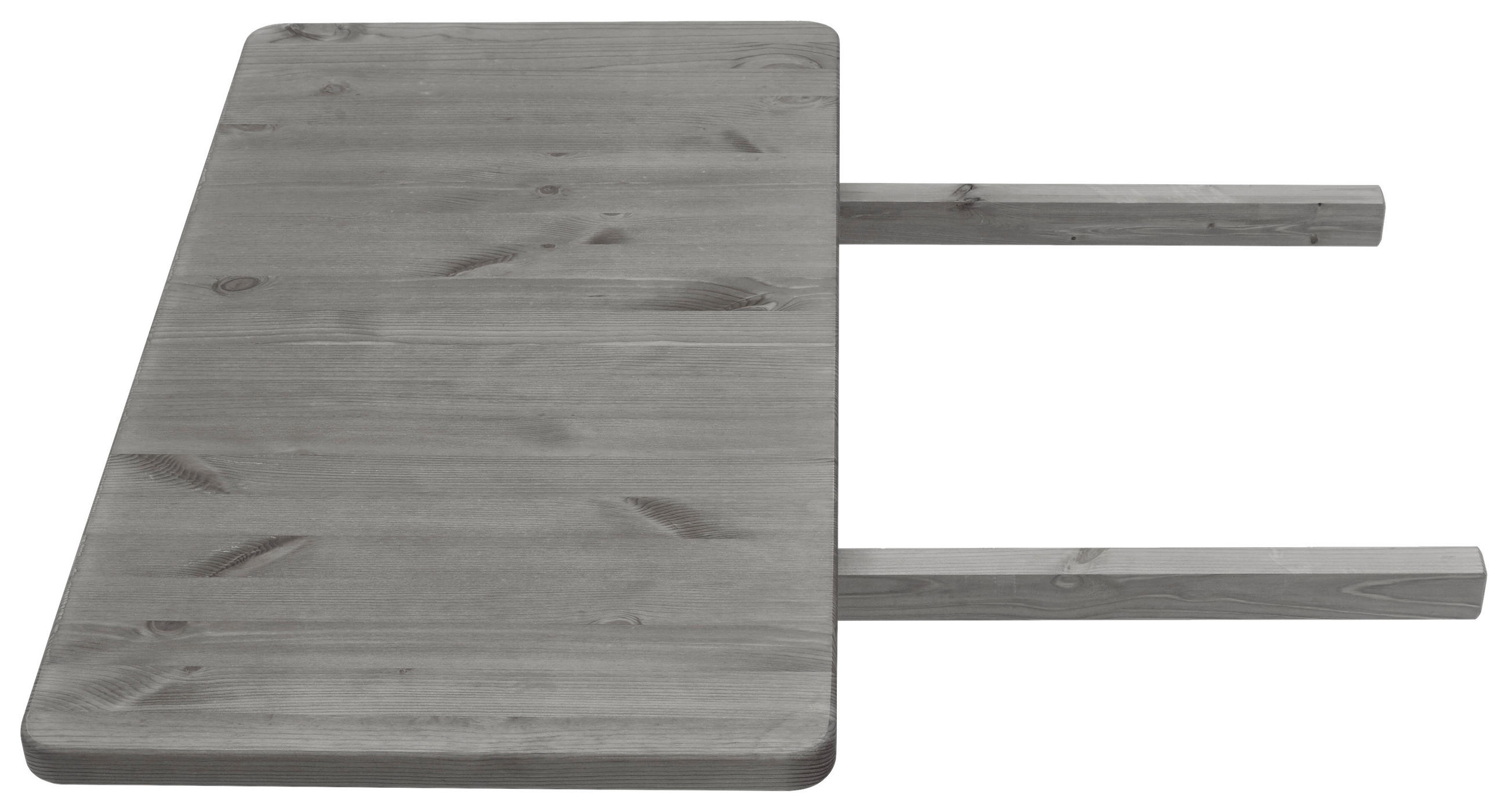 ANSTECKPLATTE Kiefer massiv Grau  - Grau, ROMANTIK / LANDHAUS, Holz (78/3/40cm) - Boxxx