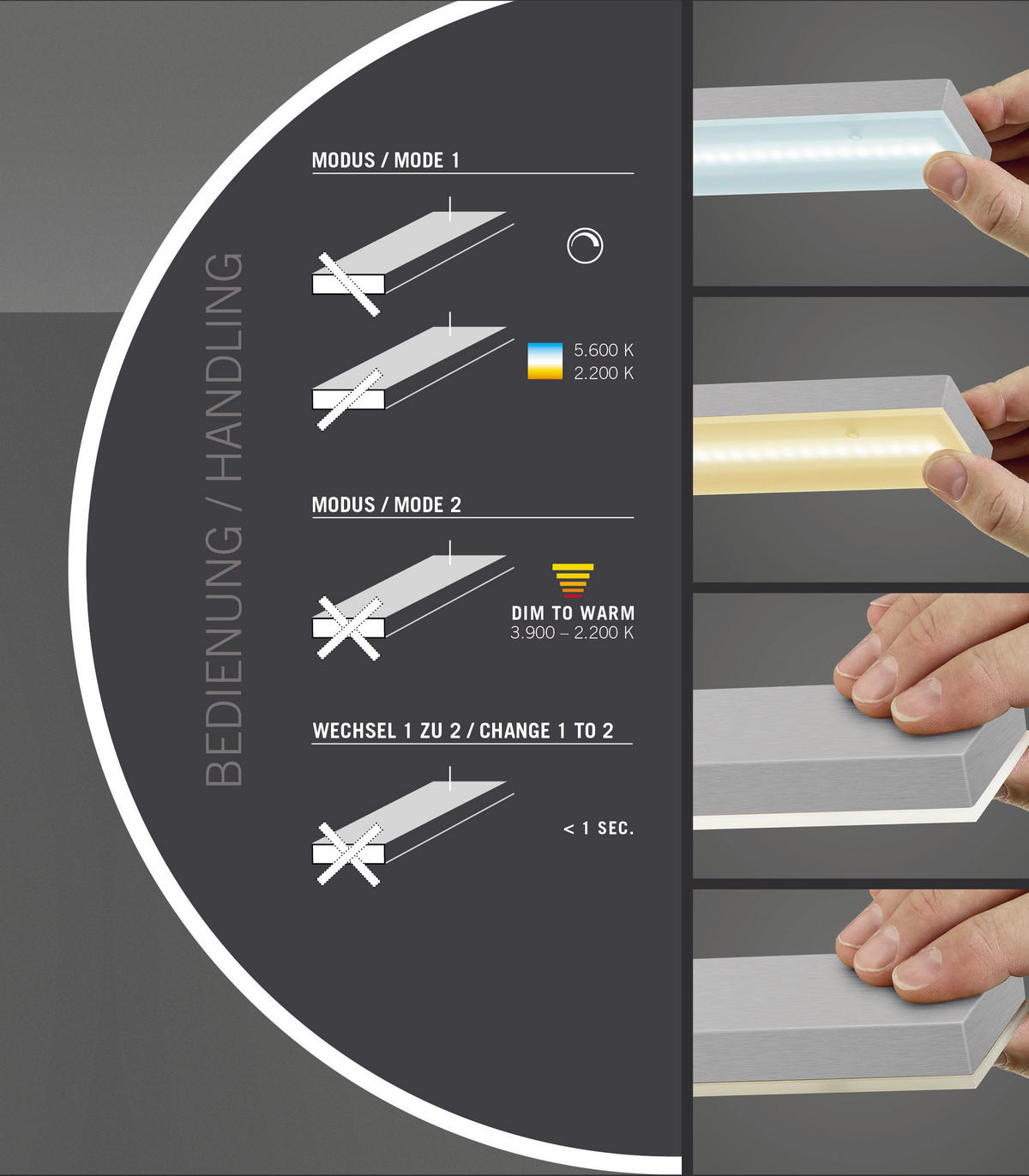 LED-HÄNGELEUCHTE 120/4/150 cm  - Design, Metall (120/4/150cm) - BOPP