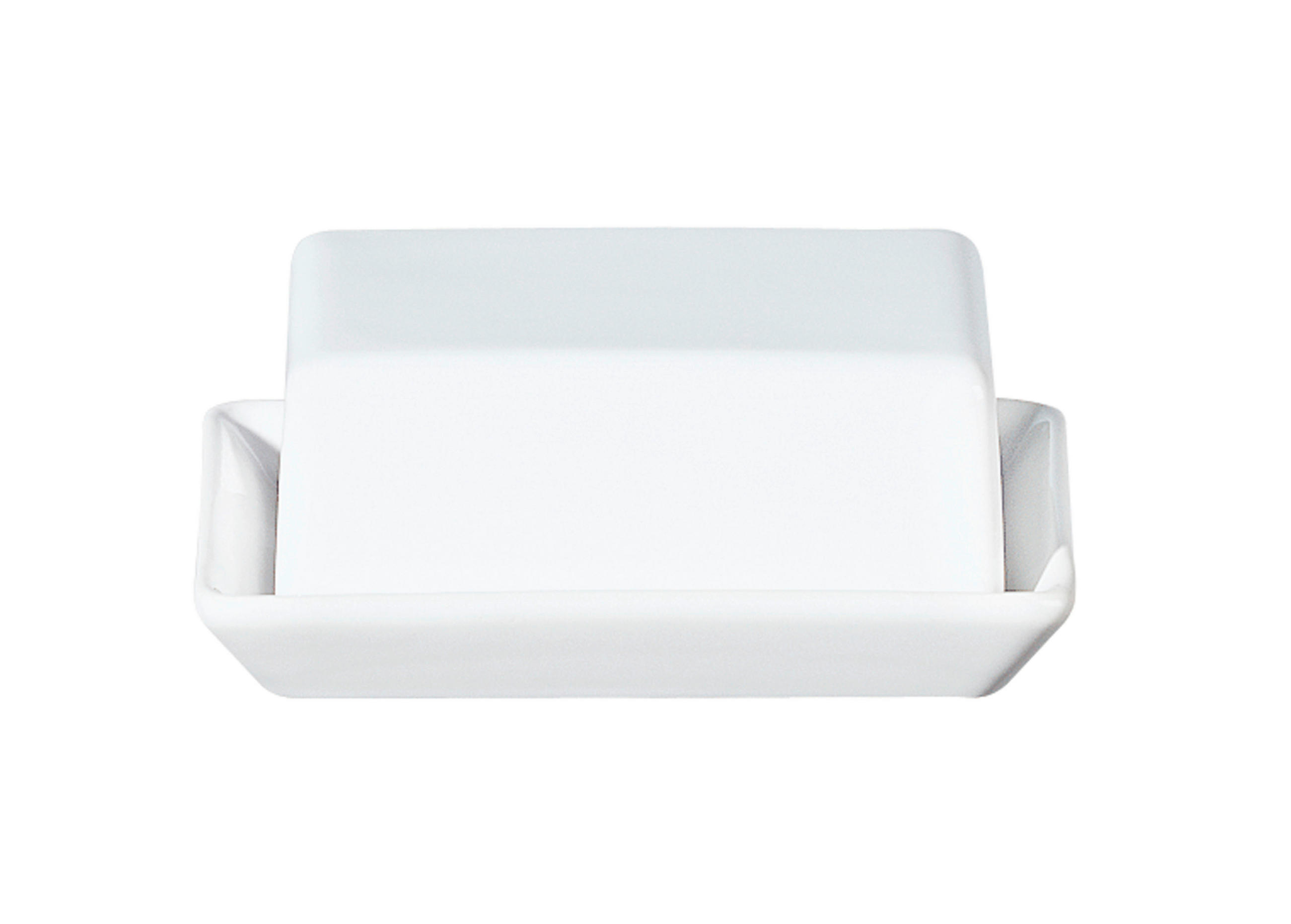 POSUDA ZA MASLAC  keramika   - bijela, Konvencionalno, keramika (16,5/13,5/7cm) - ASA