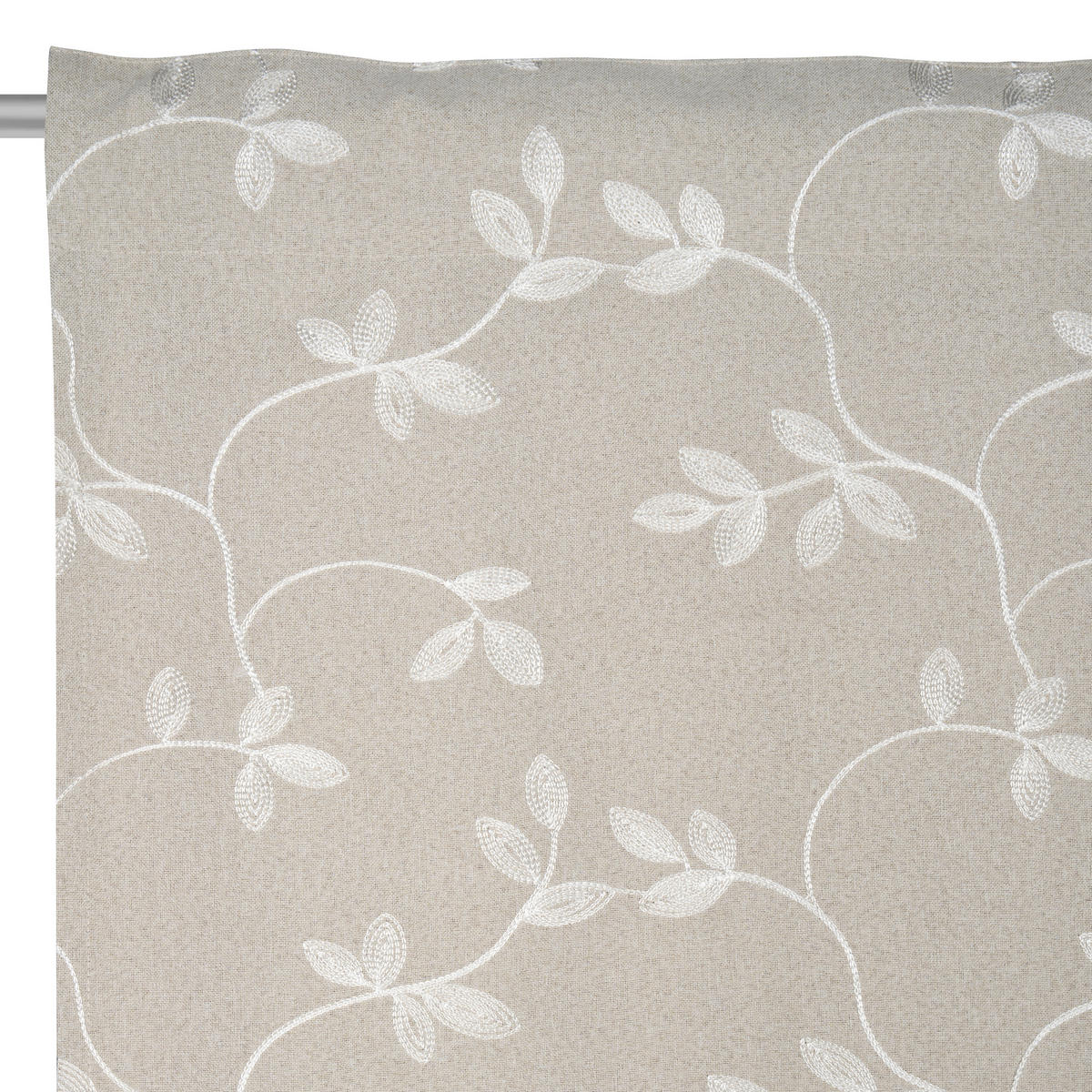 VERDUNKELUNGSVORHANG black-out (lichtundurchlässig)  - Naturfarben, Basics, Textil (140/245cm) - Esposa