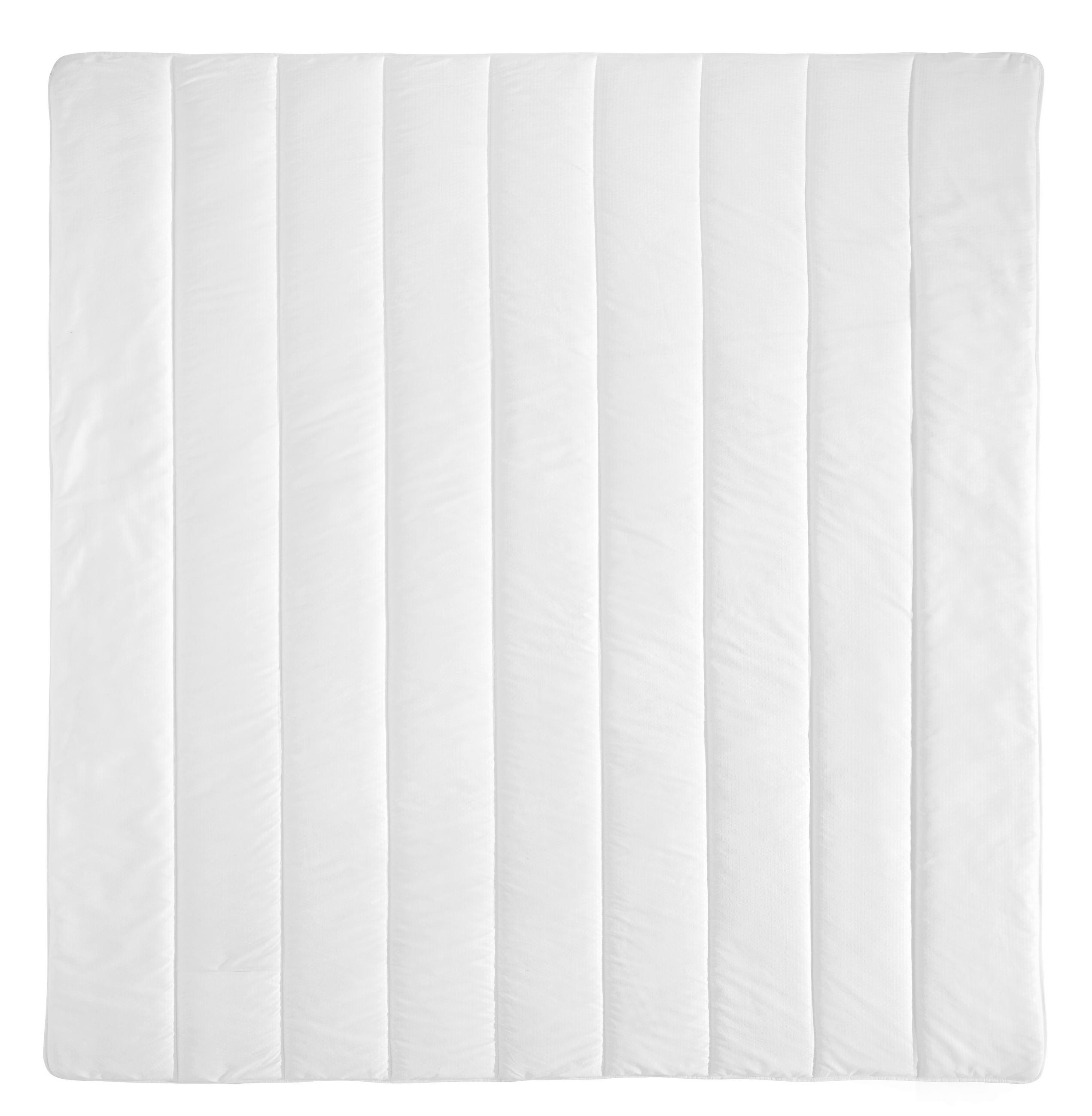 TÄCKE MED SÖMMAR 220/210 cm  - vit, Basics, textil (220/210cm) - Sleeptex