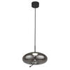 VISEČA LED-SVETILKA  Lisbon 6 W/147 lm/2700 K/230 V/ - črna, Design, kovina/steklo (31/31/30-150cm)