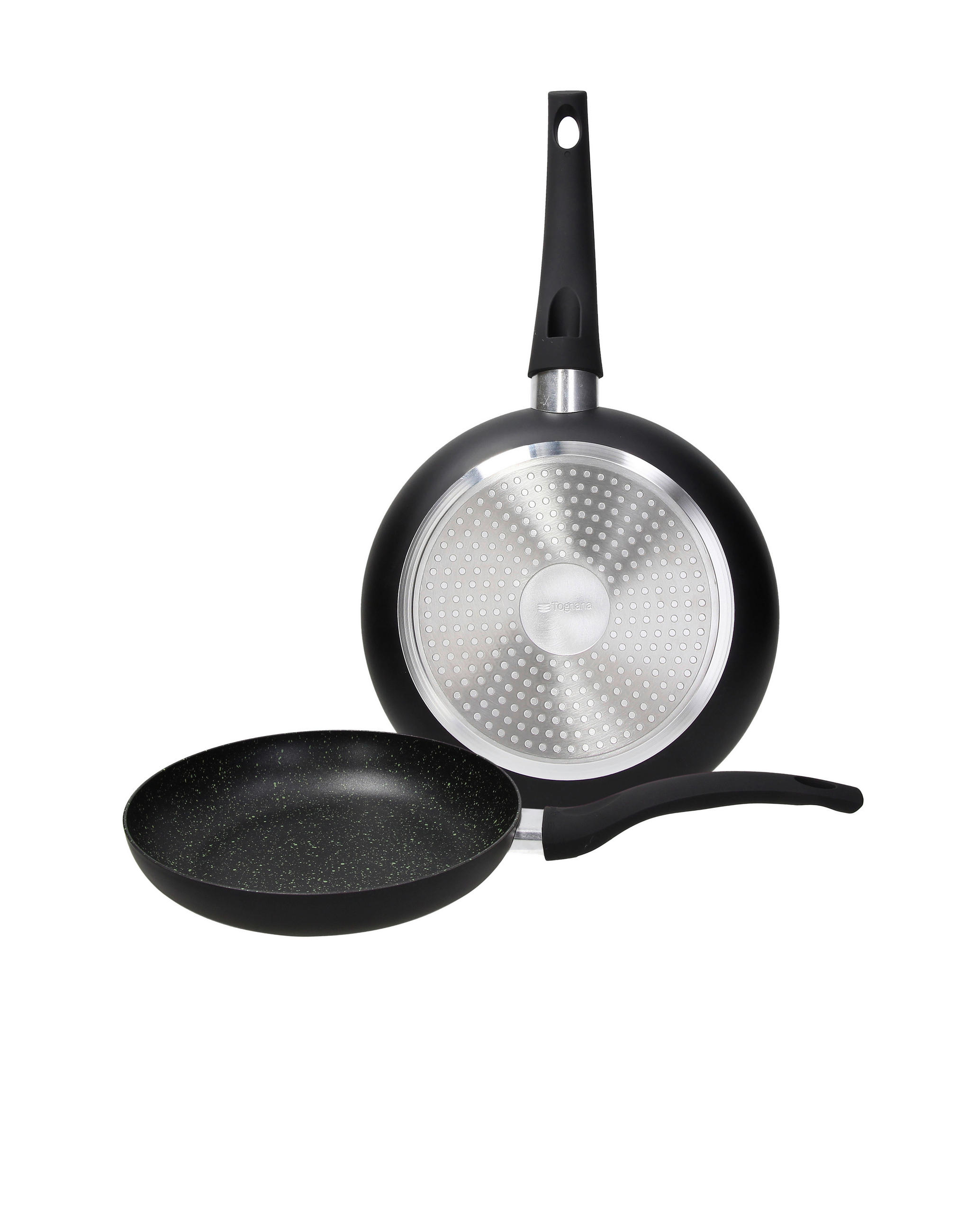 SET PONEV Grancucina aluminij  - črna, Basics, kovina - Tognana