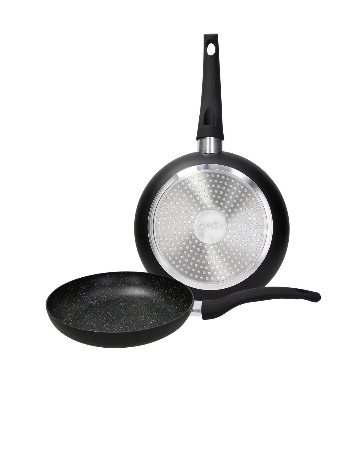 SET PONEV Grancucina aluminij  - črna, Basics, kovina - Tognana