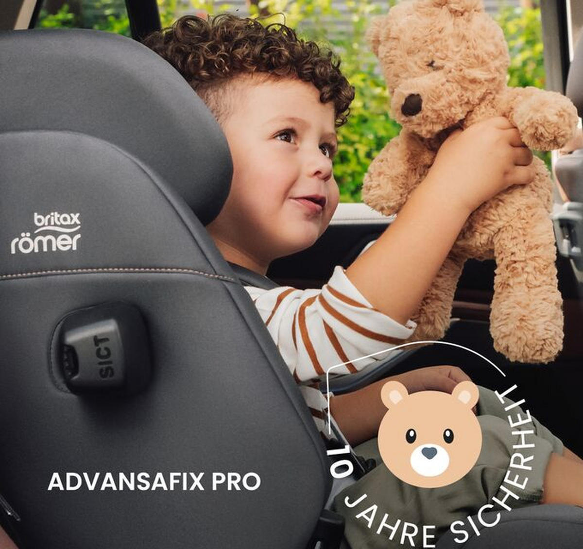 KINDERAUTOSITZ Advansafix Pro  - Schwarz, Basics, Kunststoff/Textil (44/60/48cm) - Britax Römer