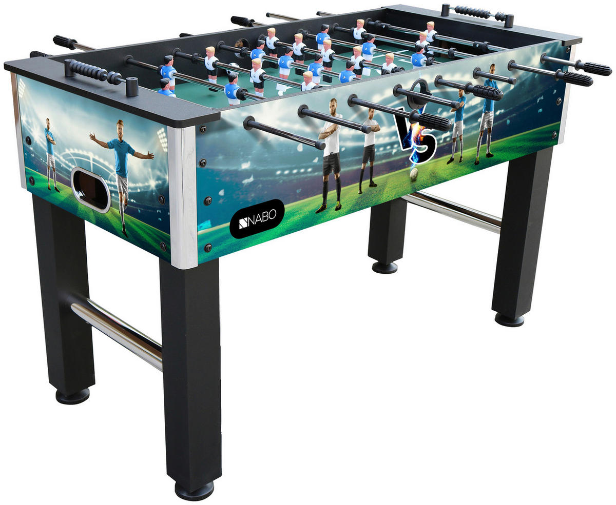 KICKERTISCH NABO TS 1000 - Multicolor, KONVENTIONELL (136,5/86/65cm) - Nabo