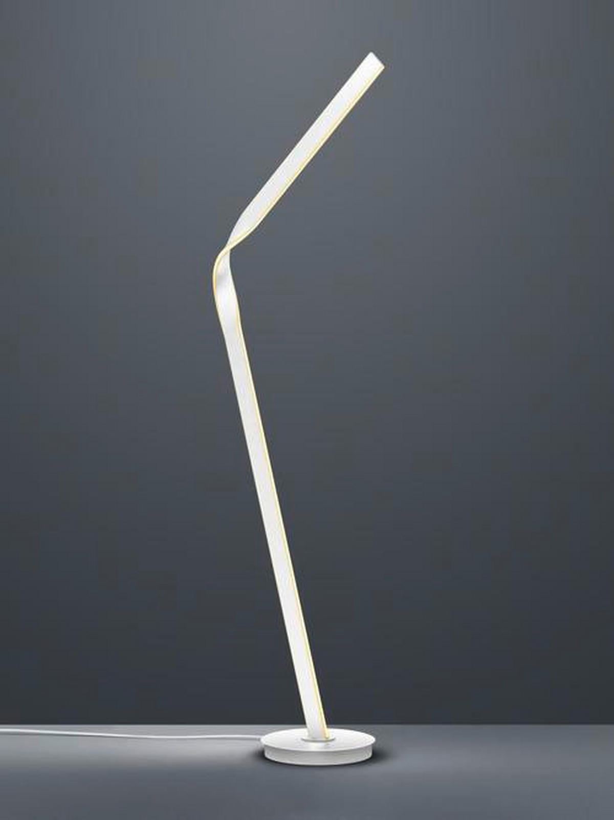 STOJEČA LED-SVETILKA  CINQUE //2000-4000 K// - bela, Design, kovina/umetna masa (181/53/30cm) - Cinque
