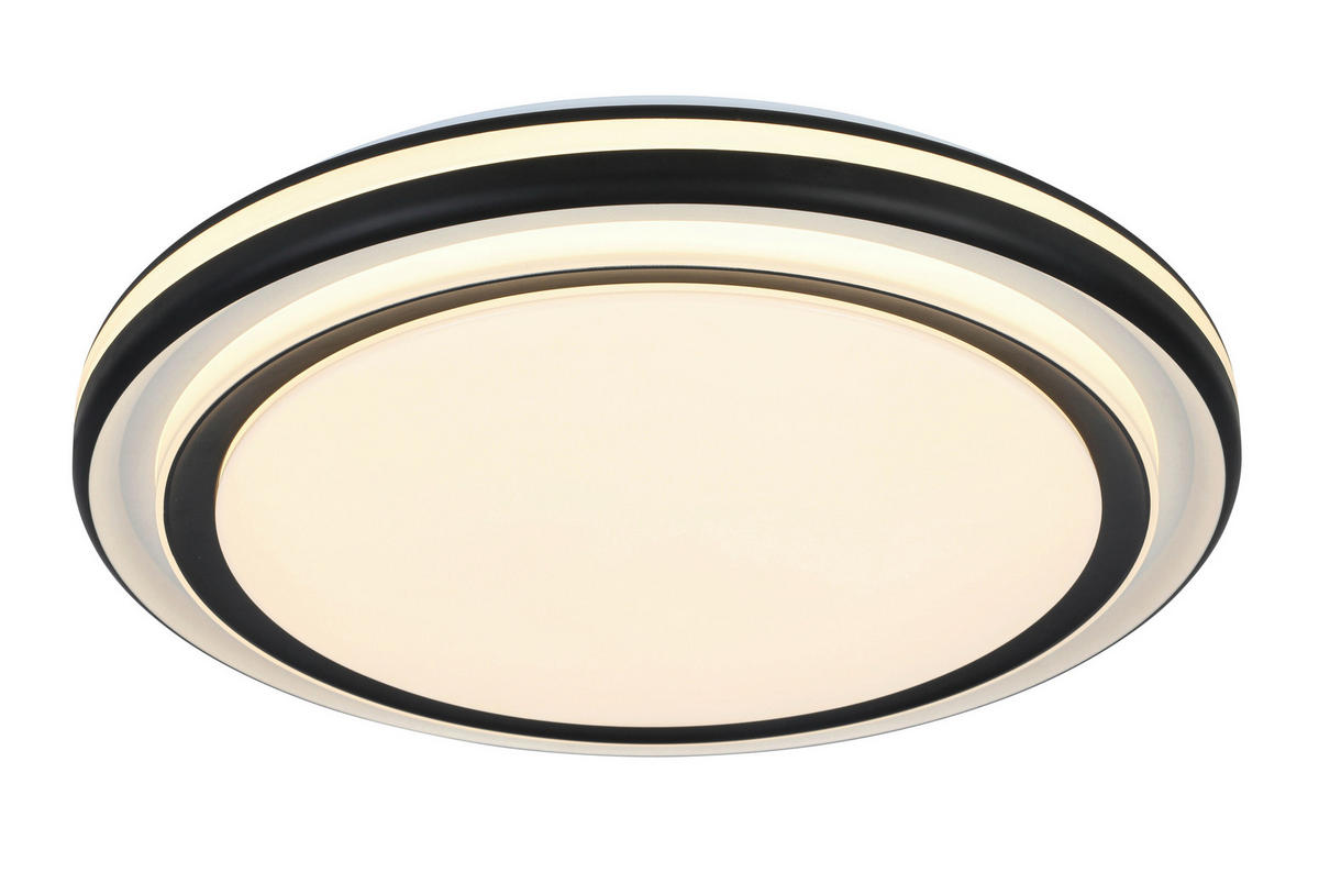 LED SVJETILJKA STROPNA  - bijela/crna, Trend, metal/plastika (65/9cm) - Novel