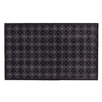 OTIRAČ ZA OBUĆU 66/110 cm   - bela/crna, Osnovno, tekstil (66/110cm)