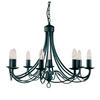 KRONLEUCHTER Maypole 60/100 cm   - Schwarz, KONVENTIONELL, Metall (60/100cm)